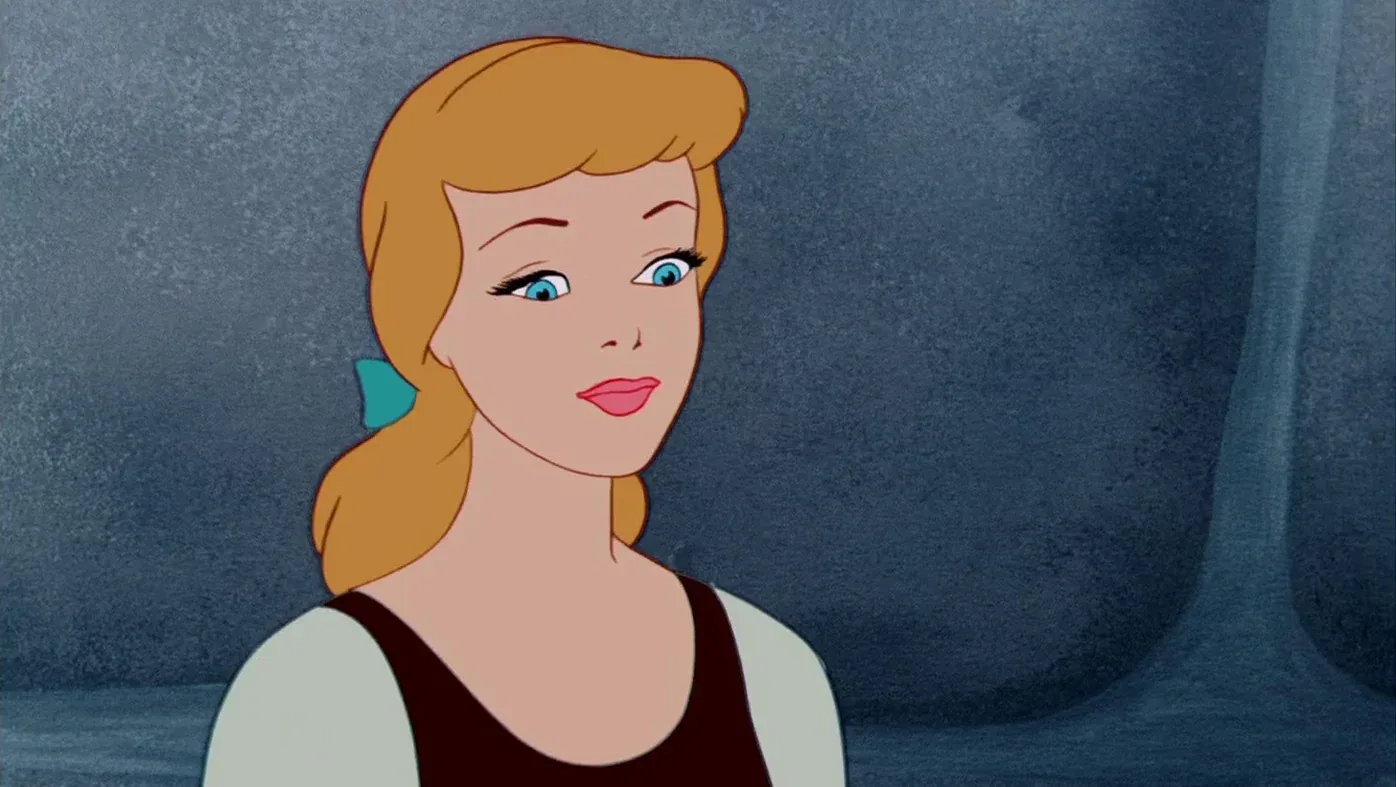 Кадр з мультфільму “Попелюшка” Disney 1950 року.